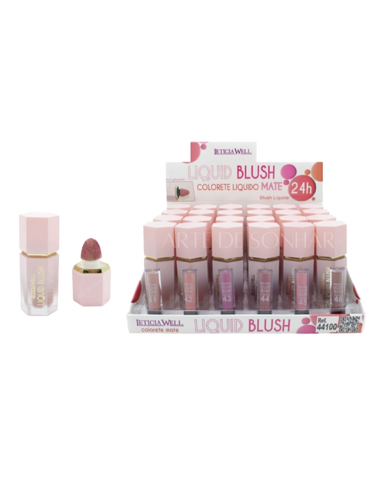 Blush líquido mate