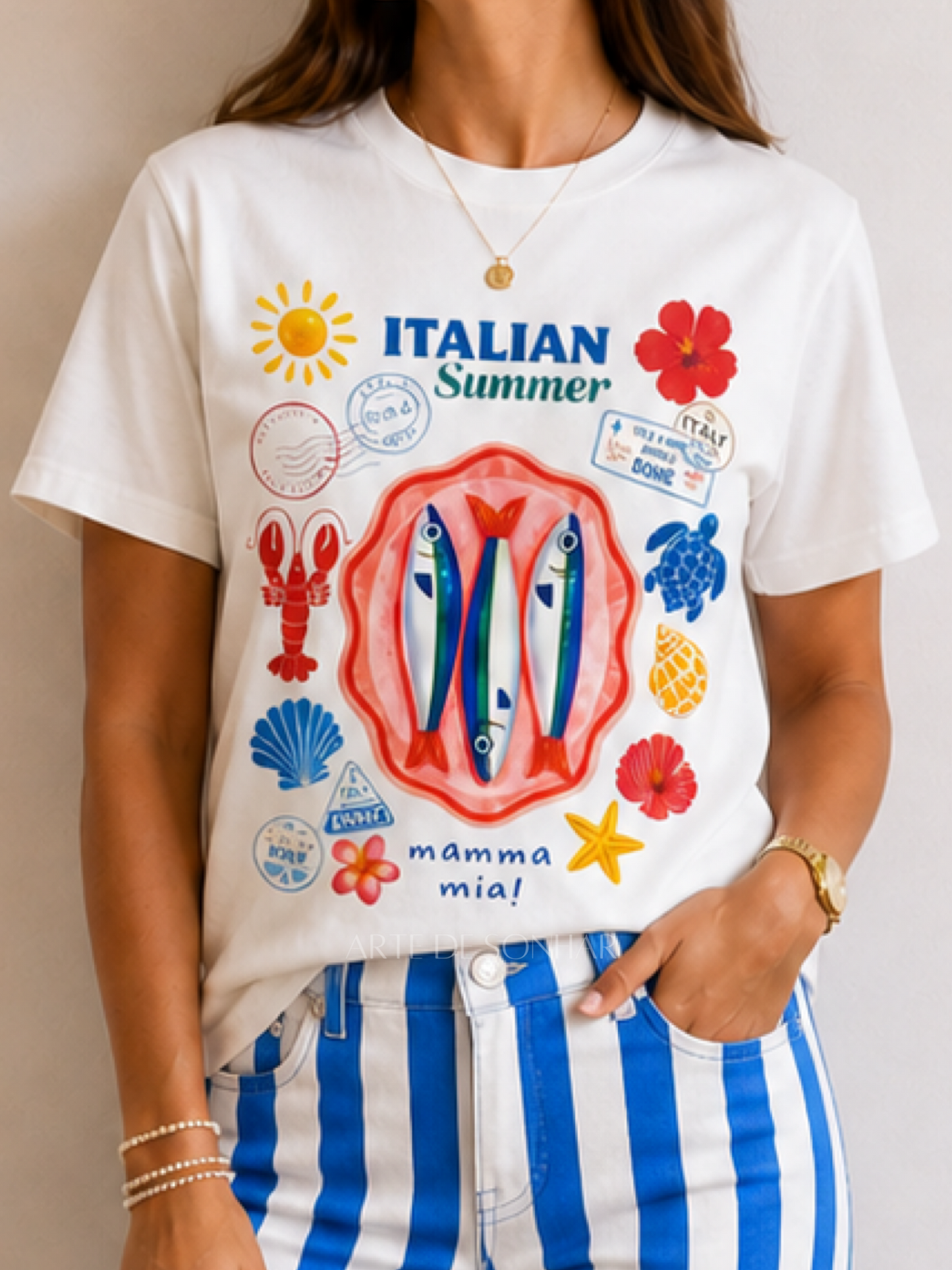 T-shirt italian summer