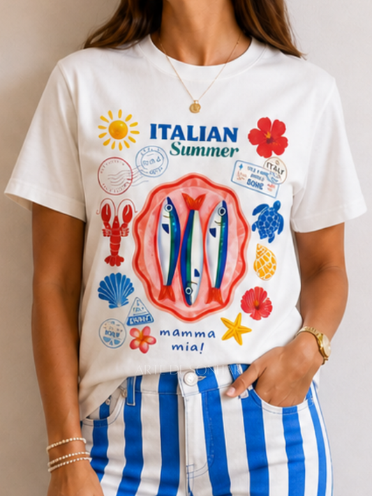 T-shirt italian summer