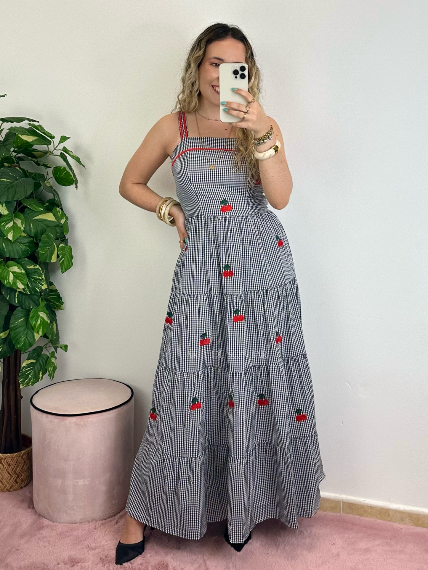 Vestido das cerejas