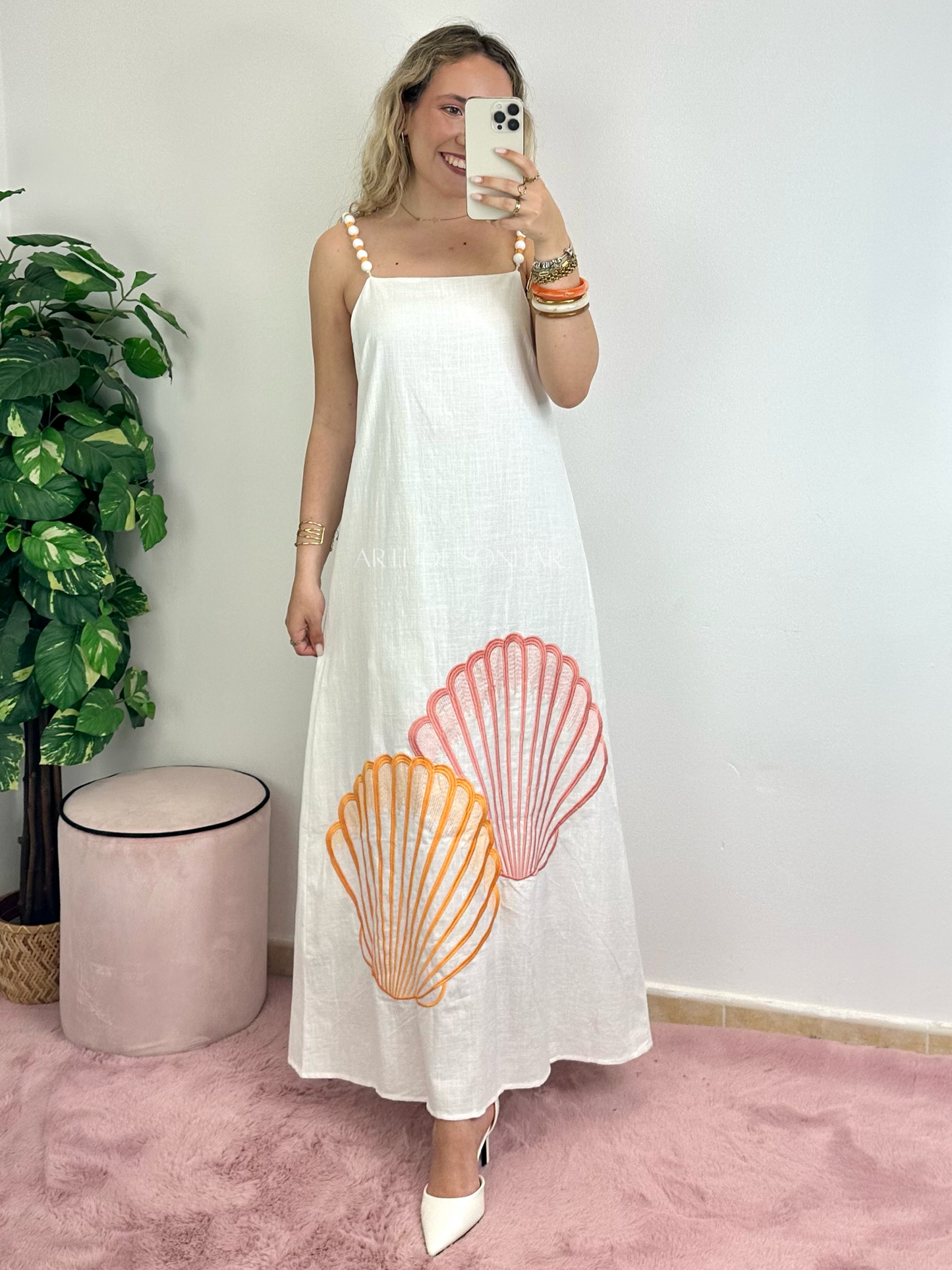 Vestido das conchas