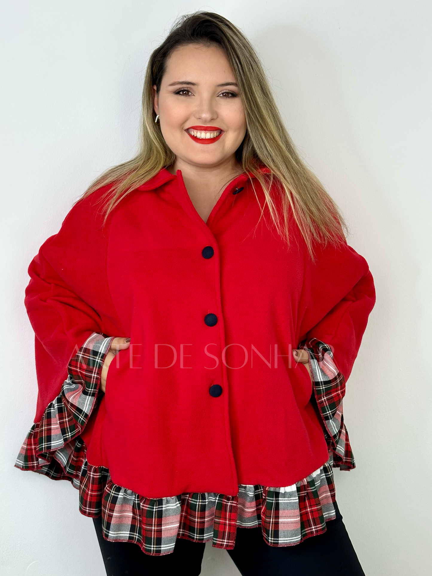 Capa Natalícia Vermelha 🇵🇹