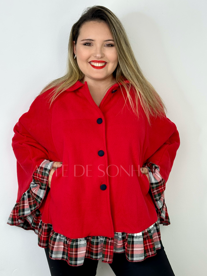 Capa Natalícia Vermelha 🇵🇹