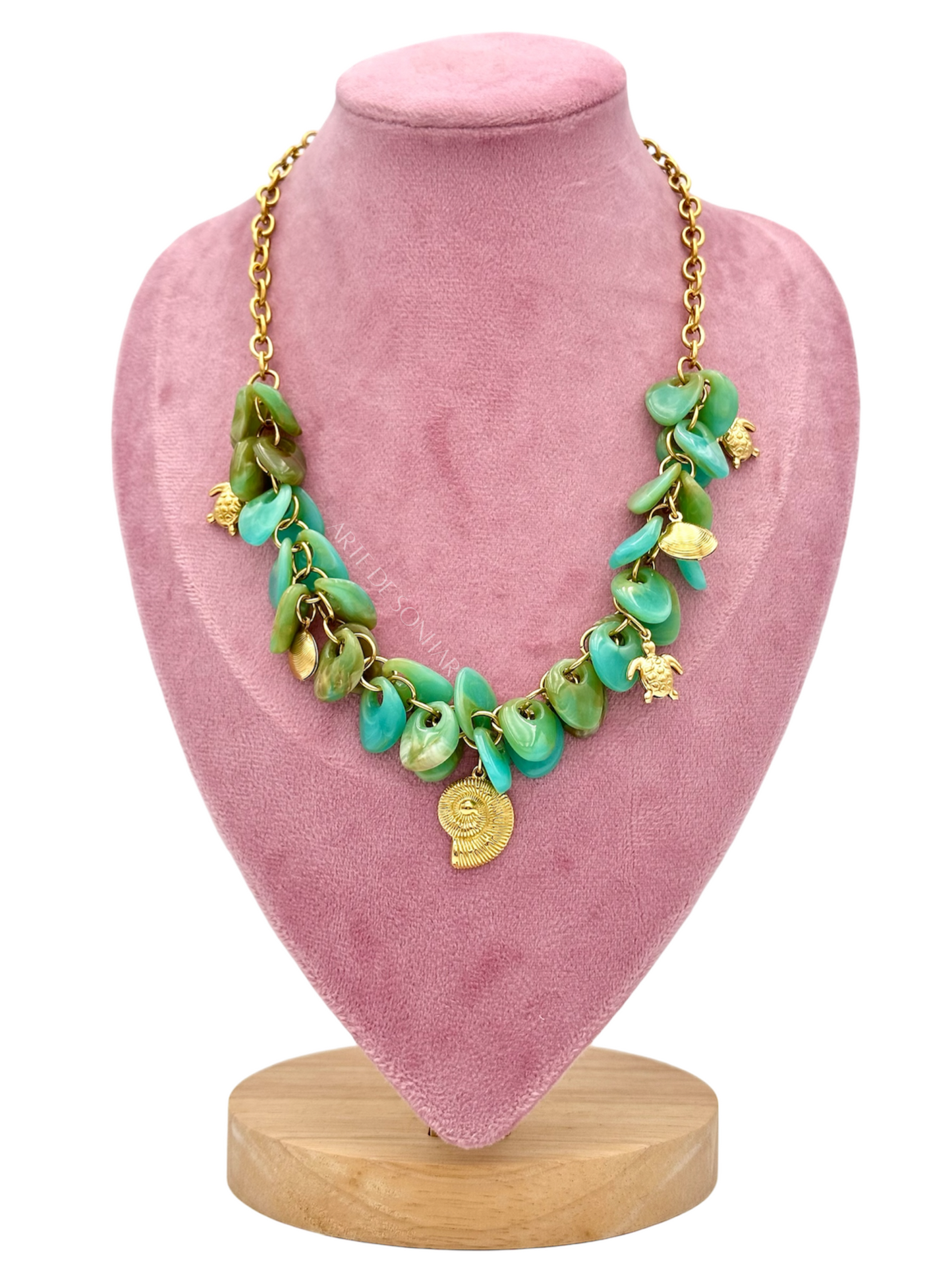 Colar Summer verde