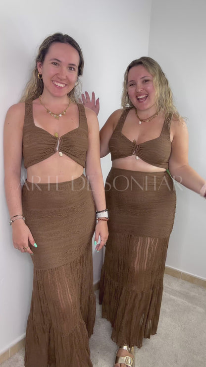 Conjunto Castanho
